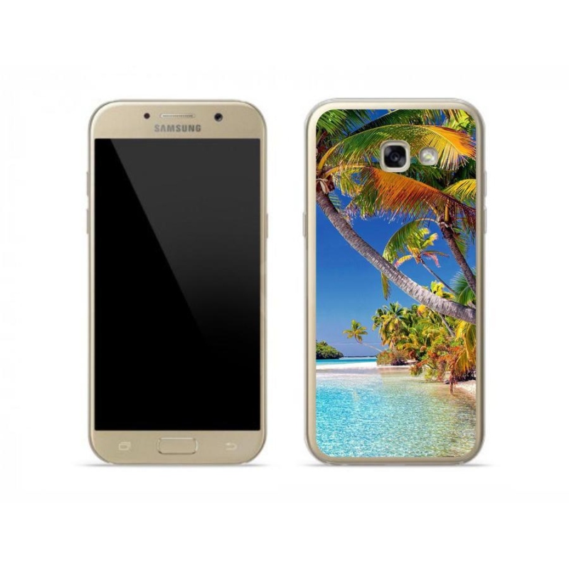 Gelový obal mmCase na mobil Samsung Galaxy A5 (2017) - mořská pláž