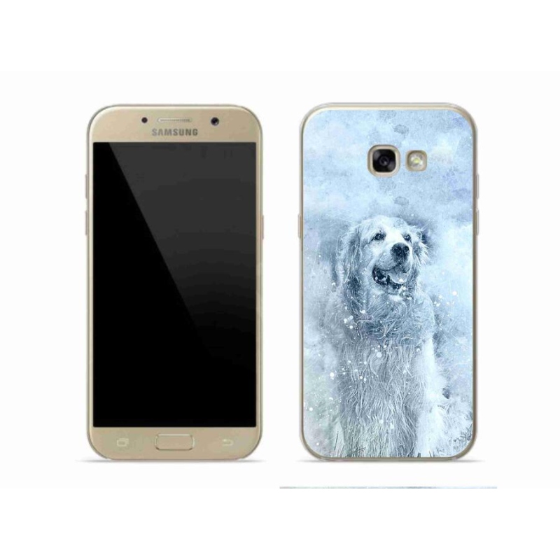 Gelový obal mmCase na mobil Samsung Galaxy A5 (2017) - retrívr