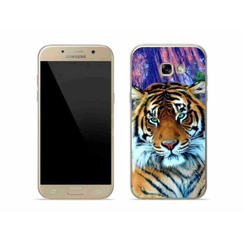 Gelový obal mmCase na mobil Samsung Galaxy A5 (2017) - tygr