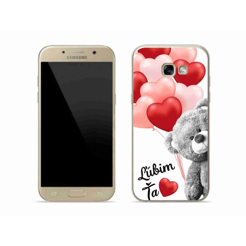 Gelový obal mmCase na mobil Samsung Galaxy A5 (2017) - ľúbim ťa sk