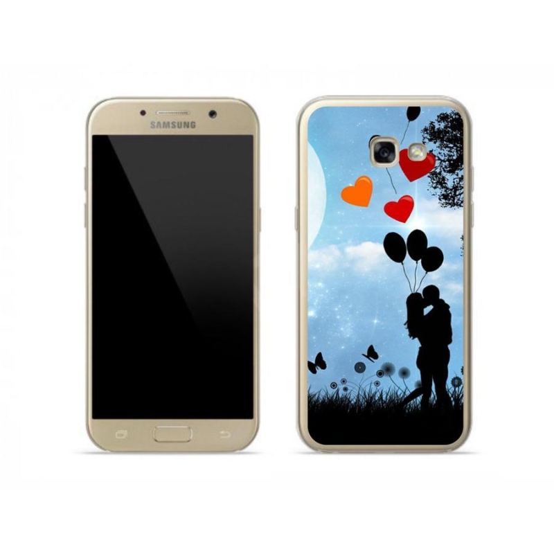 Gelový obal mmCase na mobil Samsung Galaxy A5 (2017) - zamilovaný pár
