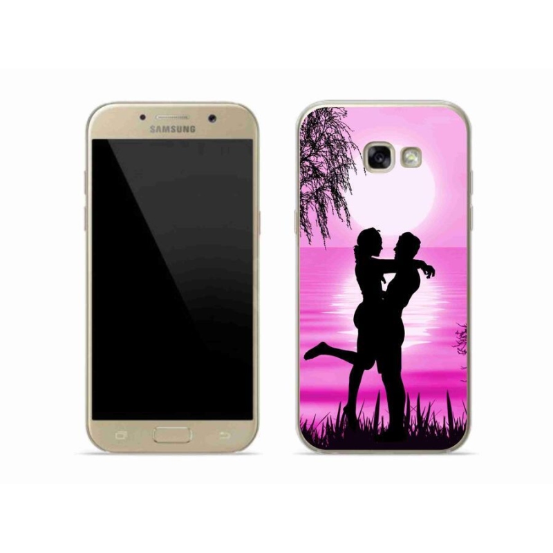 Gelový obal mmCase na mobil Samsung Galaxy A5 (2017) - západ slunce