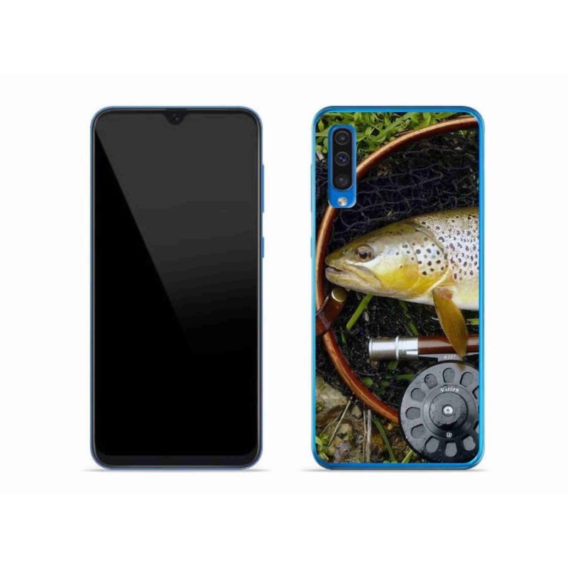Gelový obal mmCase na mobil Samsung Galaxy A50 - pstruh 2