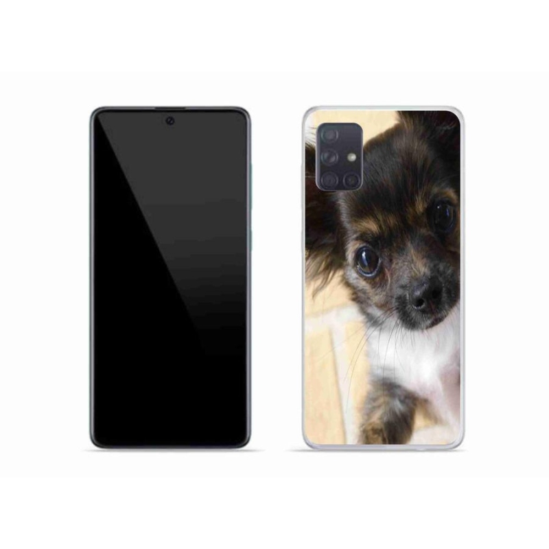 Gelový obal mmCase na mobil Samsung Galaxy A51 - čivava 2