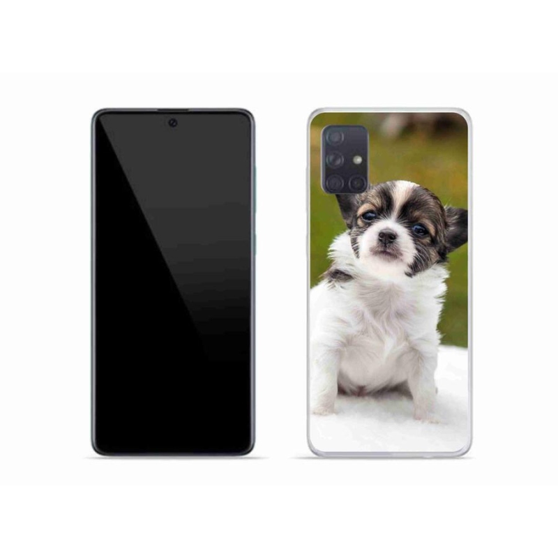 Gelový obal mmCase na mobil Samsung Galaxy A51 - čivava 4