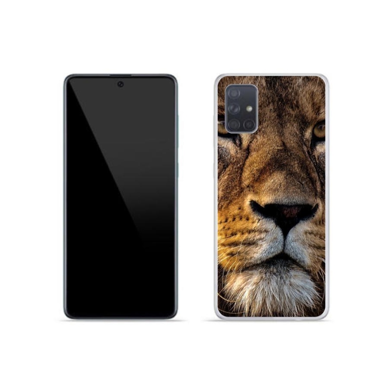 Gelový obal mmCase na mobil Samsung Galaxy A51 - lev