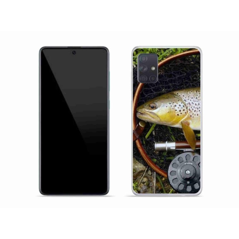 Gelový obal mmCase na mobil Samsung Galaxy A51 - pstruh 2