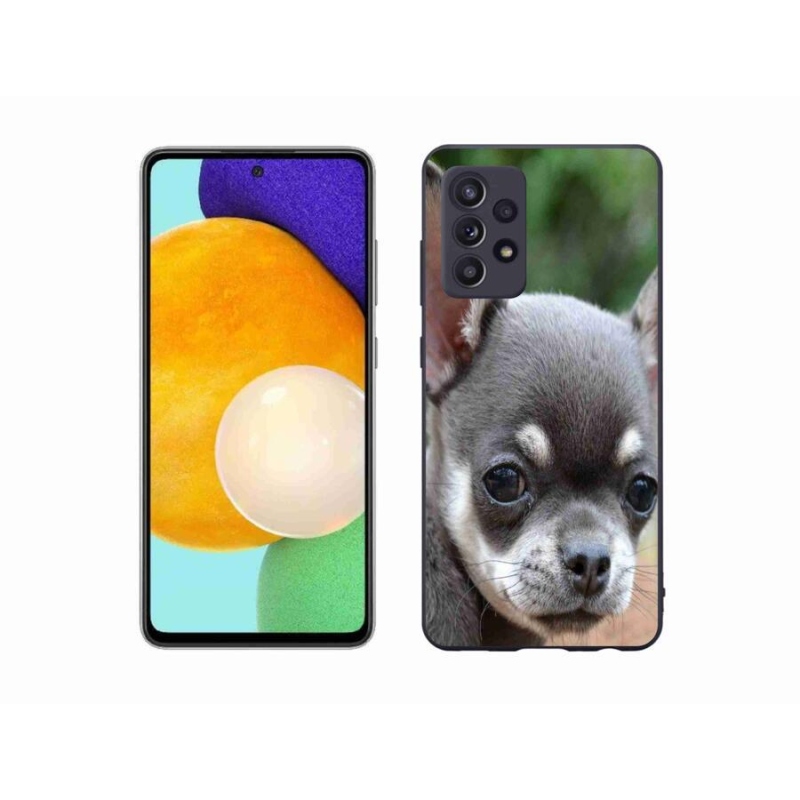 Gelový obal mmCase na mobil Samsung Galaxy A52/A52 5G - čivava