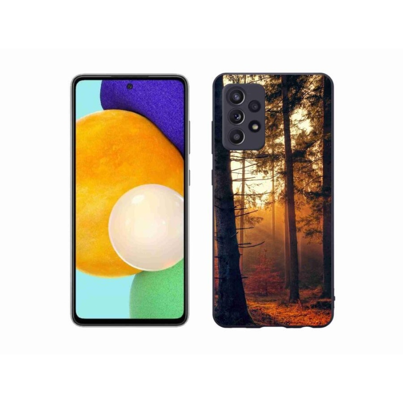 Gelový obal mmCase na mobil Samsung Galaxy A52/A52 5G - les