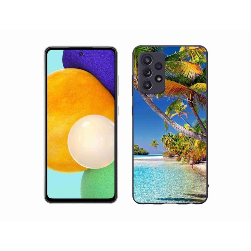 Gelový obal mmCase na mobil Samsung Galaxy A52/A52 5G - mořská pláž