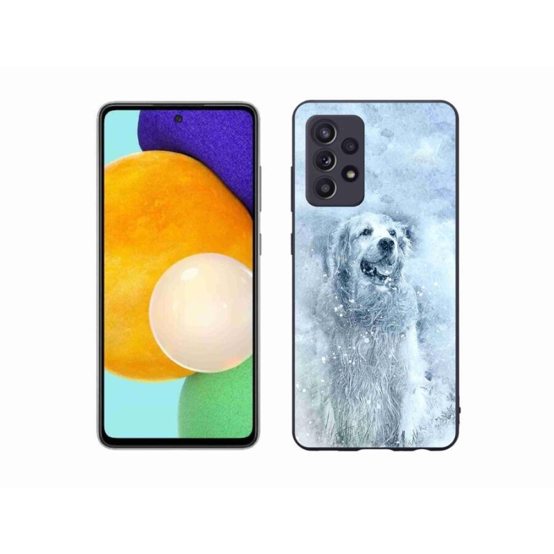 Gelový obal mmCase na mobil Samsung Galaxy A52/A52 5G - retrívr