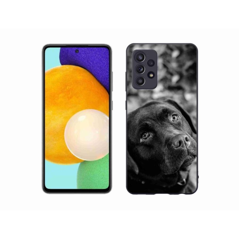Gelový obal mmCase na mobil Samsung Galaxy A52s 5G - labrador
