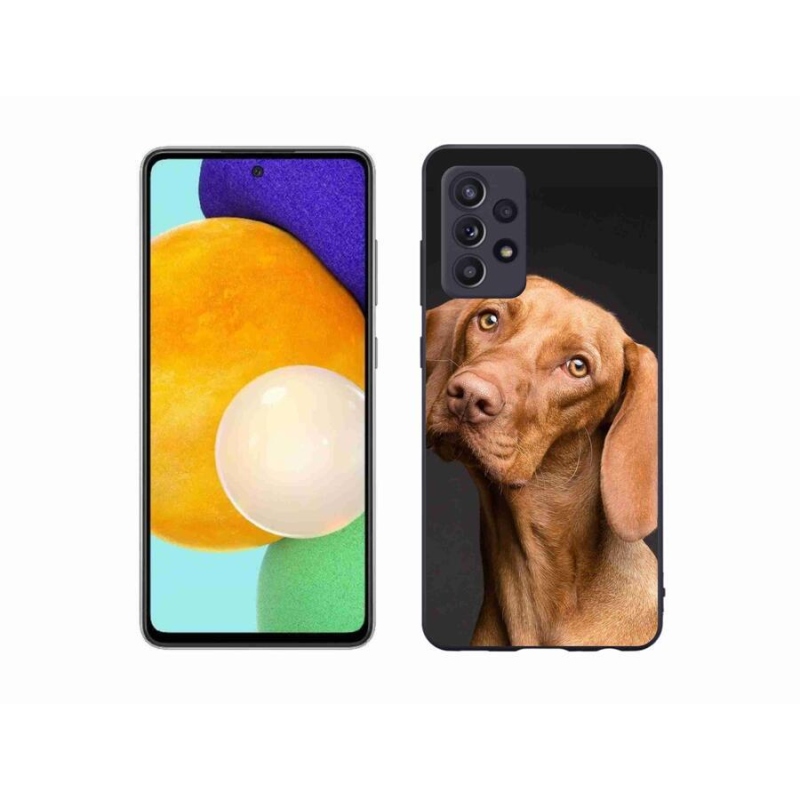 Gelový obal mmCase na mobil Samsung Galaxy A52s 5G - maďarský ohař