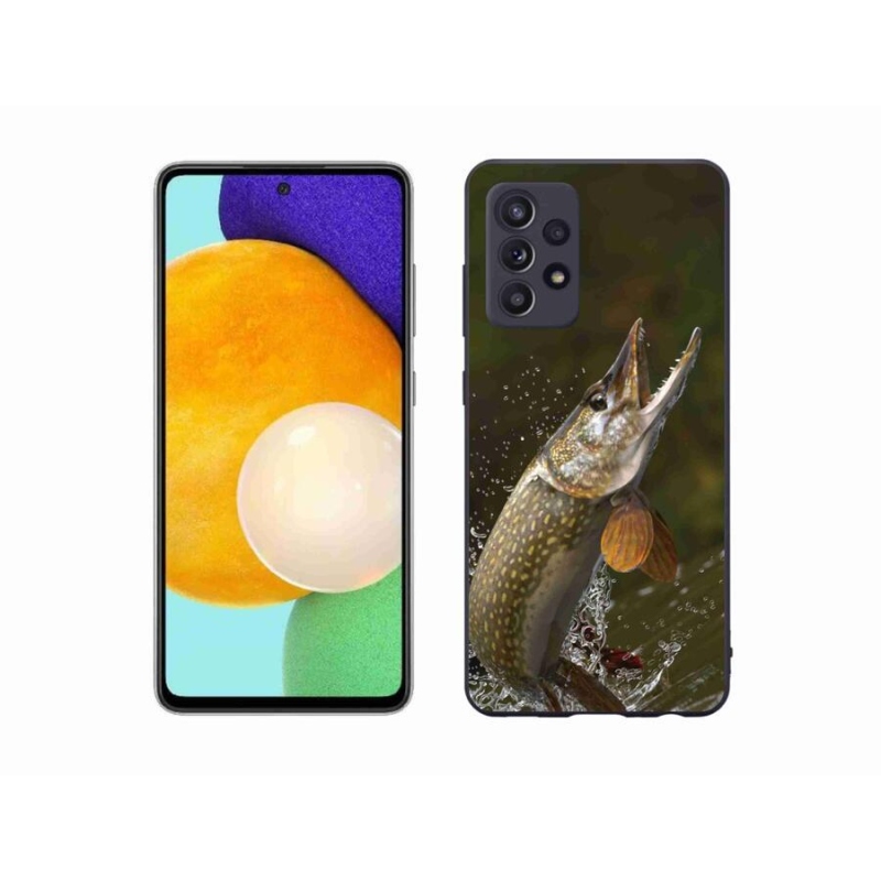 Gelový obal mmCase na mobil Samsung Galaxy A52s 5G - štika