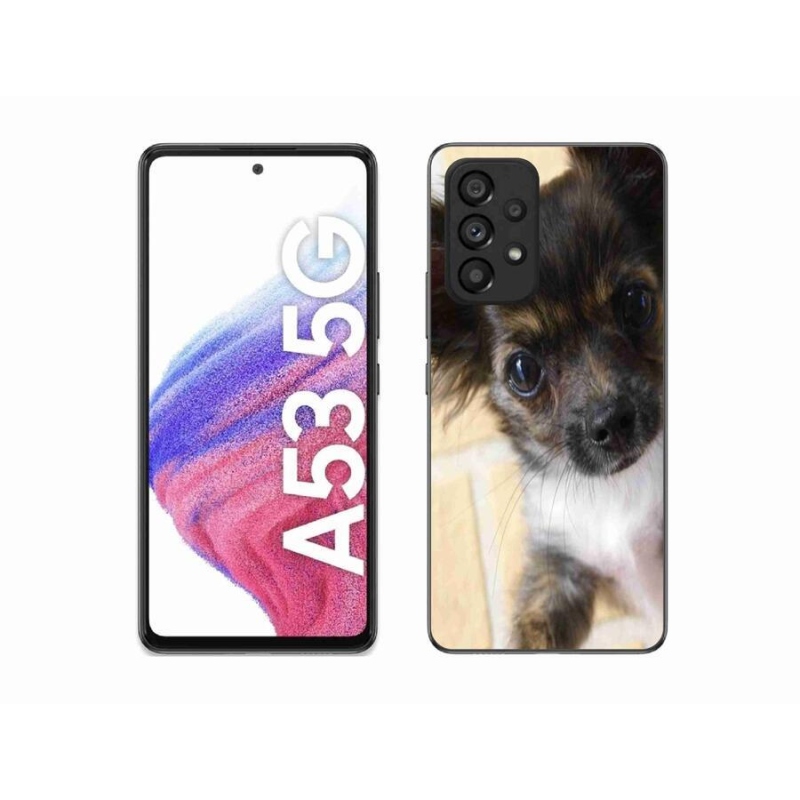 Gelový obal mmCase na mobil Samsung Galaxy A53 5G - čivava 2