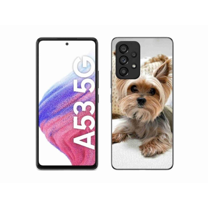 Gelový obal mmCase na mobil Samsung Galaxy A53 5G - jorkšír 5