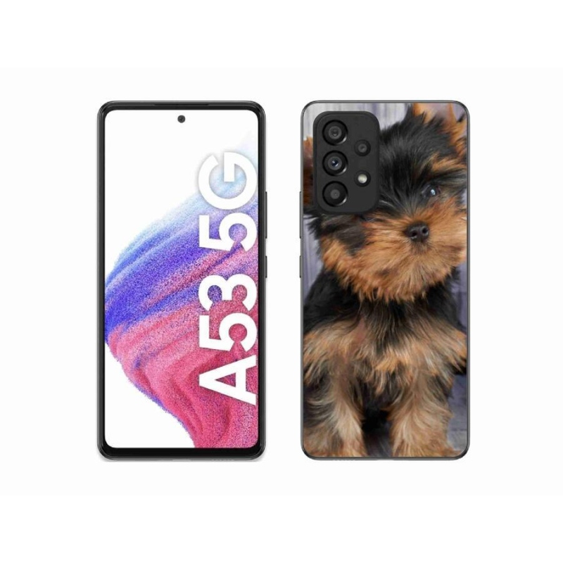 Gelový obal mmCase na mobil Samsung Galaxy A53 5G - jorkšír 9