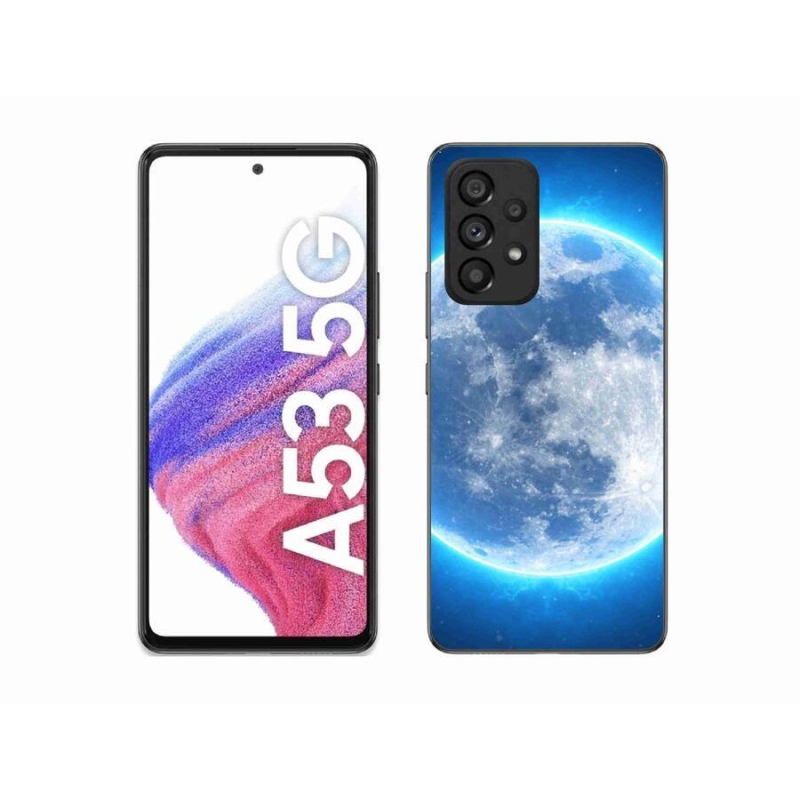 Gelový obal mmCase na mobil Samsung Galaxy A53 5G - zeměkoule