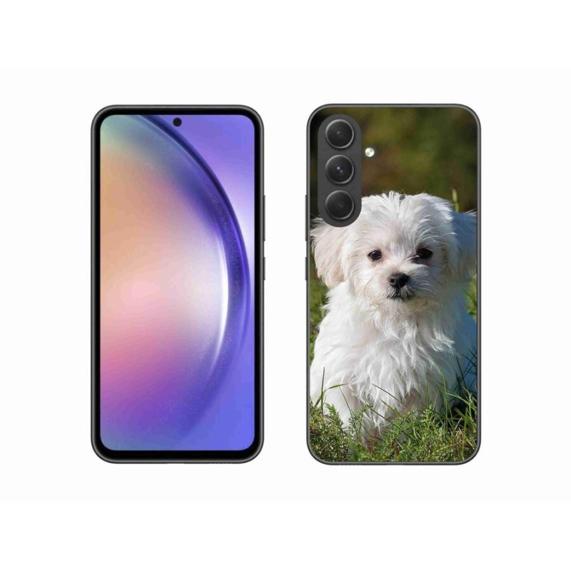 Gelový obal mmCase na mobil Samsung Galaxy A54 5G - bišonek