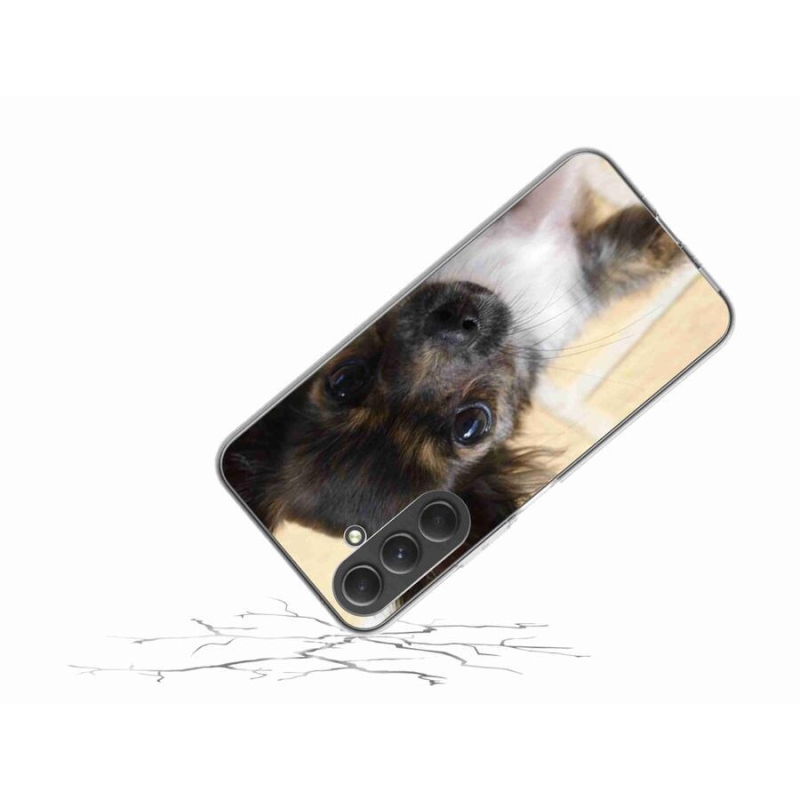 Gelový obal mmCase na mobil Samsung Galaxy A54 5G - čivava 2