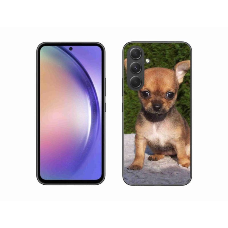 Gelový obal mmCase na mobil Samsung Galaxy A54 5G - čivava 3