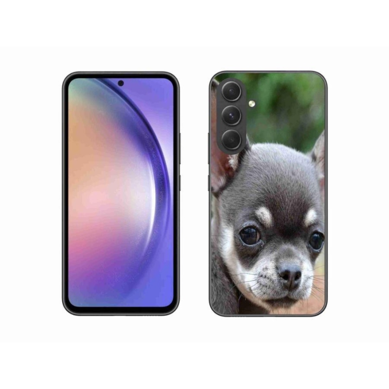 Gelový obal mmCase na mobil Samsung Galaxy A54 5G - čivava
