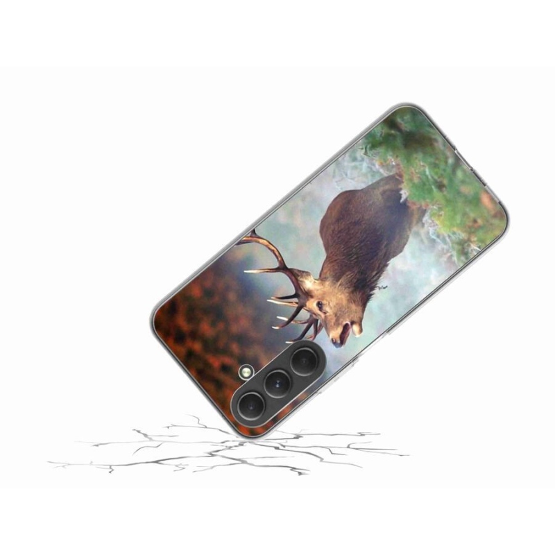 Gelový obal mmCase na mobil Samsung Galaxy A54 5G - jelen 2