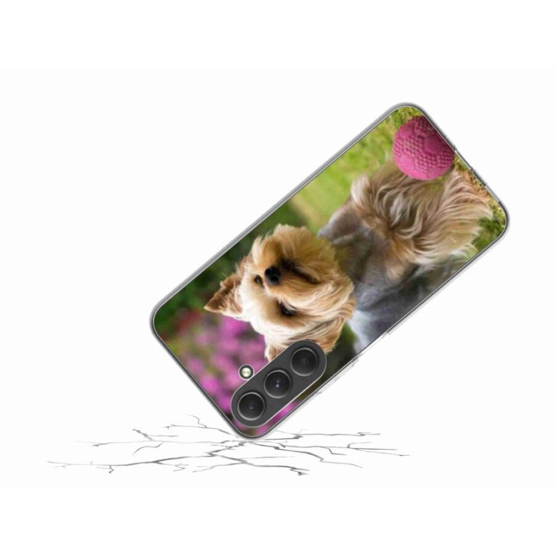 Gelový obal mmCase na mobil Samsung Galaxy A54 5G - jorkšír 4