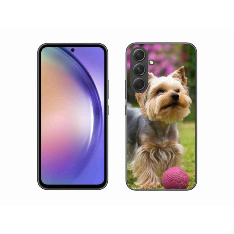 Gelový obal mmCase na mobil Samsung Galaxy A54 5G - jorkšír 4