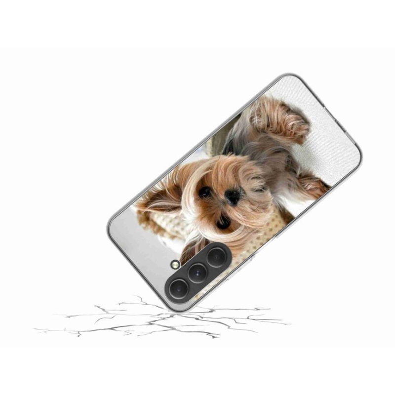 Gelový obal mmCase na mobil Samsung Galaxy A54 5G - jorkšír 5