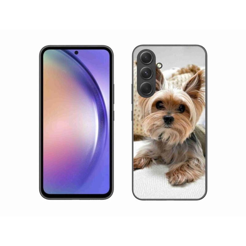 Gelový obal mmCase na mobil Samsung Galaxy A54 5G - jorkšír 5