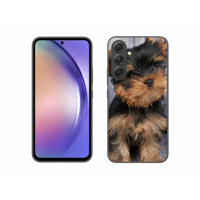 Gelový obal mmCase na mobil Samsung Galaxy A54 5G - jorkšír 9