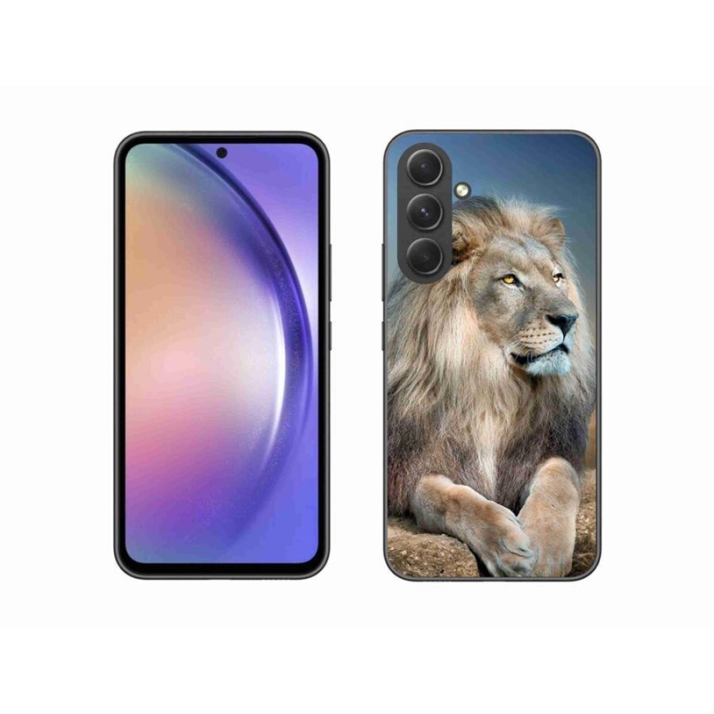 Gelový obal mmCase na mobil Samsung Galaxy A54 5G - lev 1