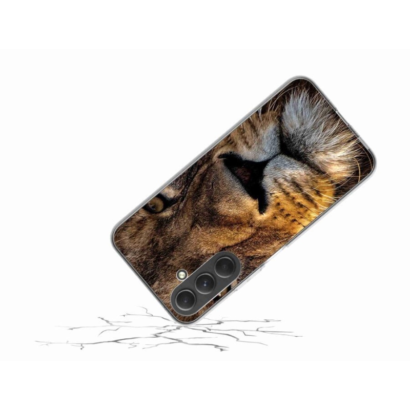 Gelový obal mmCase na mobil Samsung Galaxy A54 5G - lev