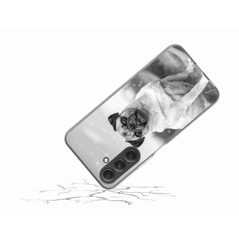 Gelový obal mmCase na mobil Samsung Galaxy A54 5G - mops