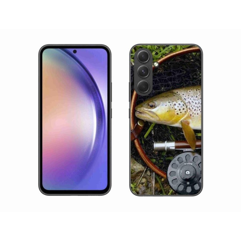 Gelový obal mmCase na mobil Samsung Galaxy A54 5G - pstruh 2