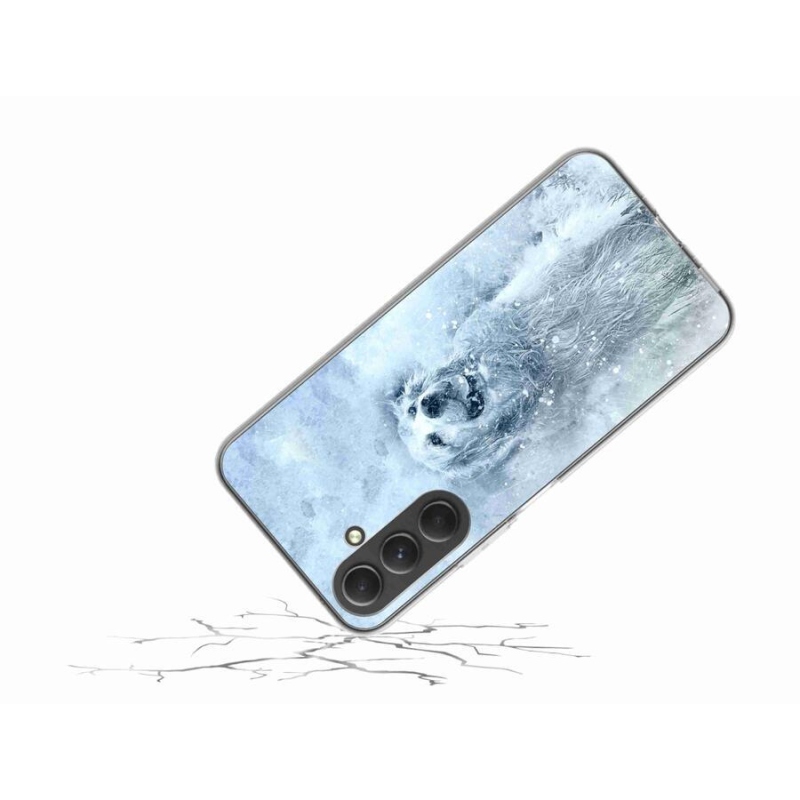 Gelový obal mmCase na mobil Samsung Galaxy A54 5G - retrívr