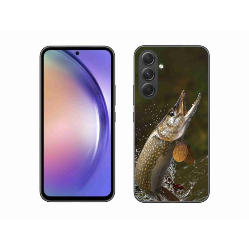 Gelový obal mmCase na mobil Samsung Galaxy A54 5G - štika
