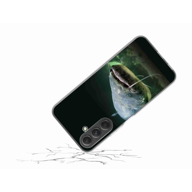 Gelový obal mmCase na mobil Samsung Galaxy A54 5G - sumec