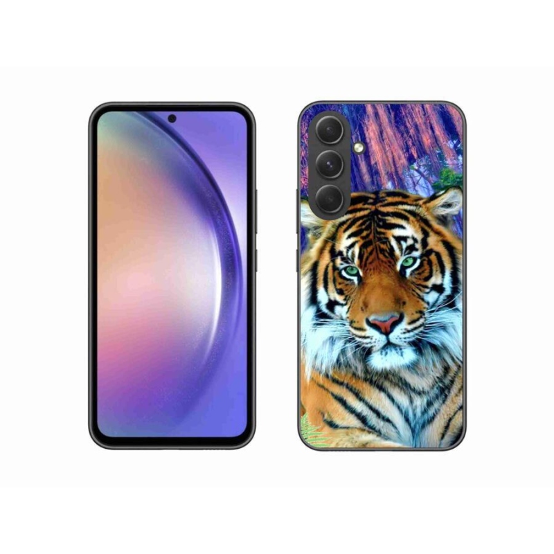 Gelový obal mmCase na mobil Samsung Galaxy A54 5G - tygr