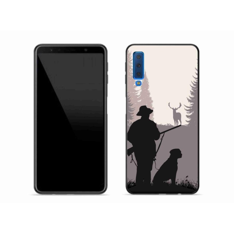 Gelový obal mmCase na mobil Samsung Galaxy A7 (2018) - lov 2