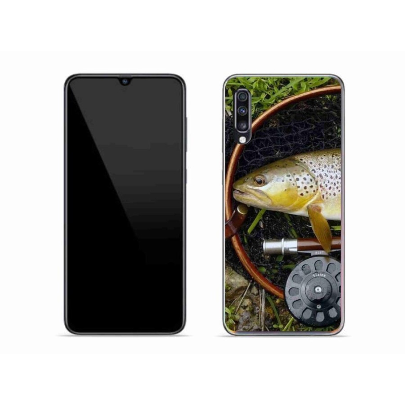 Gelový obal mmCase na mobil Samsung Galaxy A70 - pstruh 2