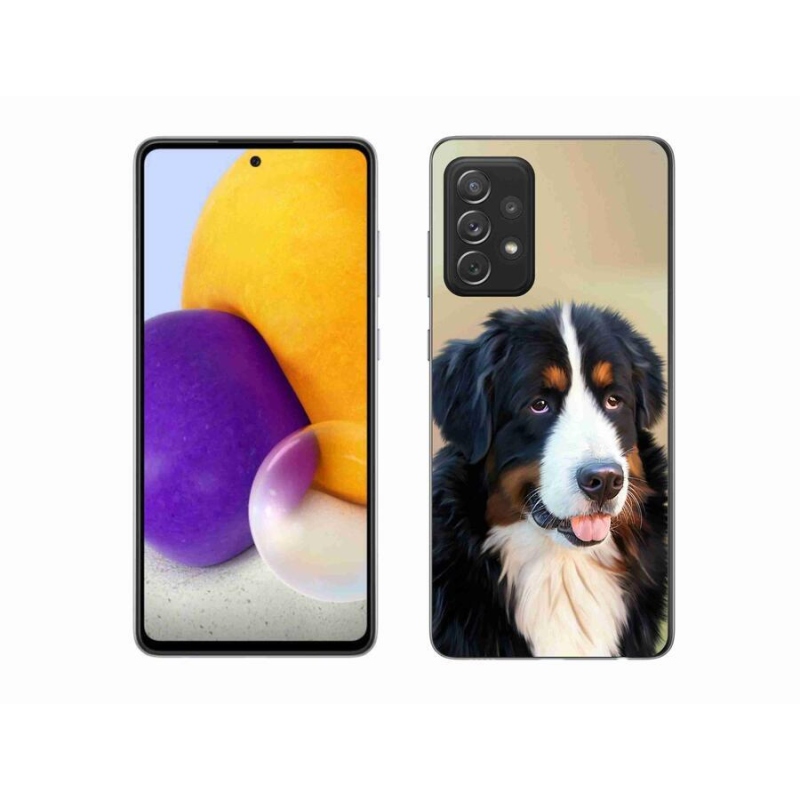 Gelový obal mmCase na mobil Samsung Galaxy A72/A72 5G - bernský salašnický pes