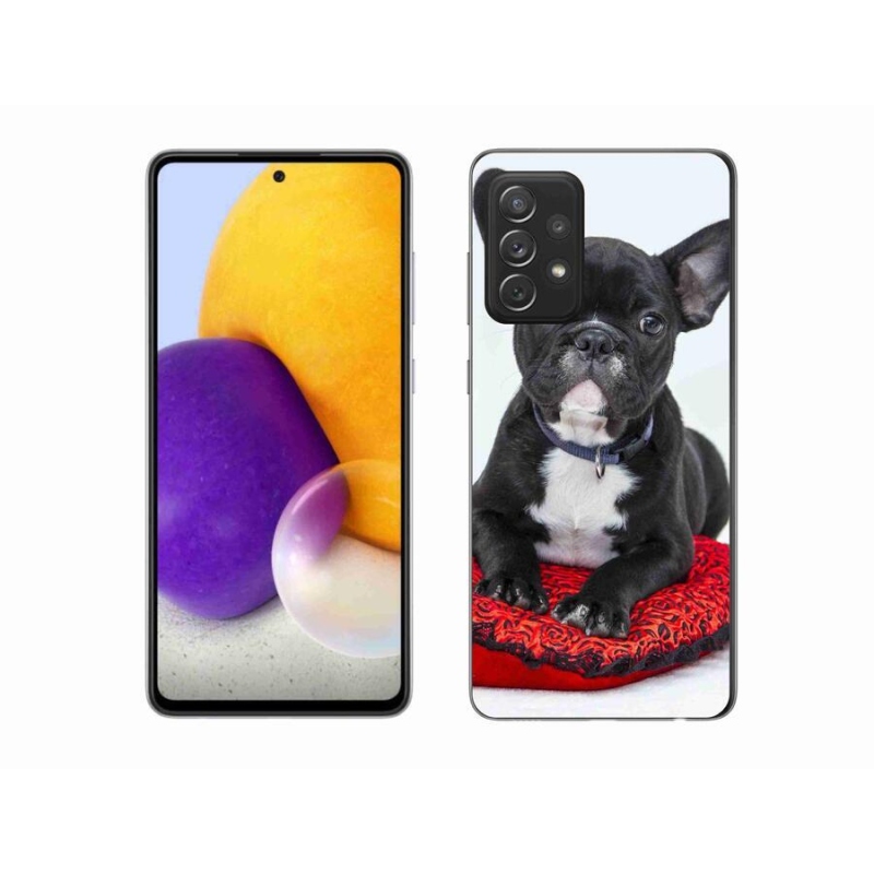 Gelový obal mmCase na mobil Samsung Galaxy A72/A72 5G - buldok