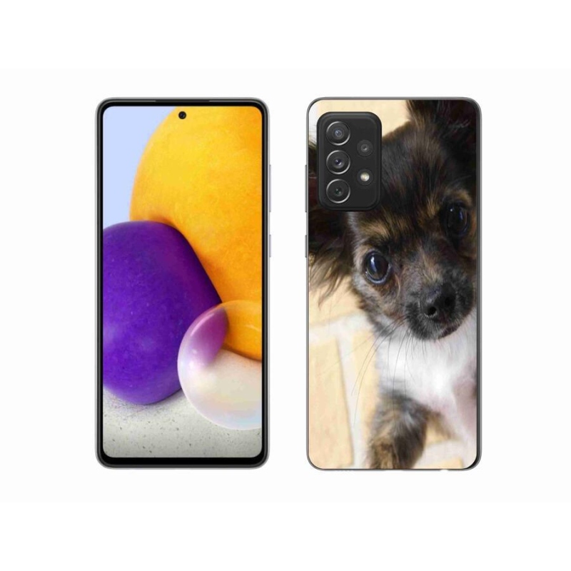 Gelový obal mmCase na mobil Samsung Galaxy A72/A72 5G - čivava 2