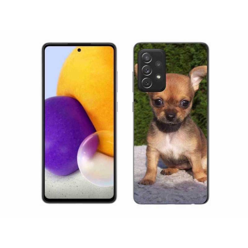 Gelový obal mmCase na mobil Samsung Galaxy A72/A72 5G - čivava 3