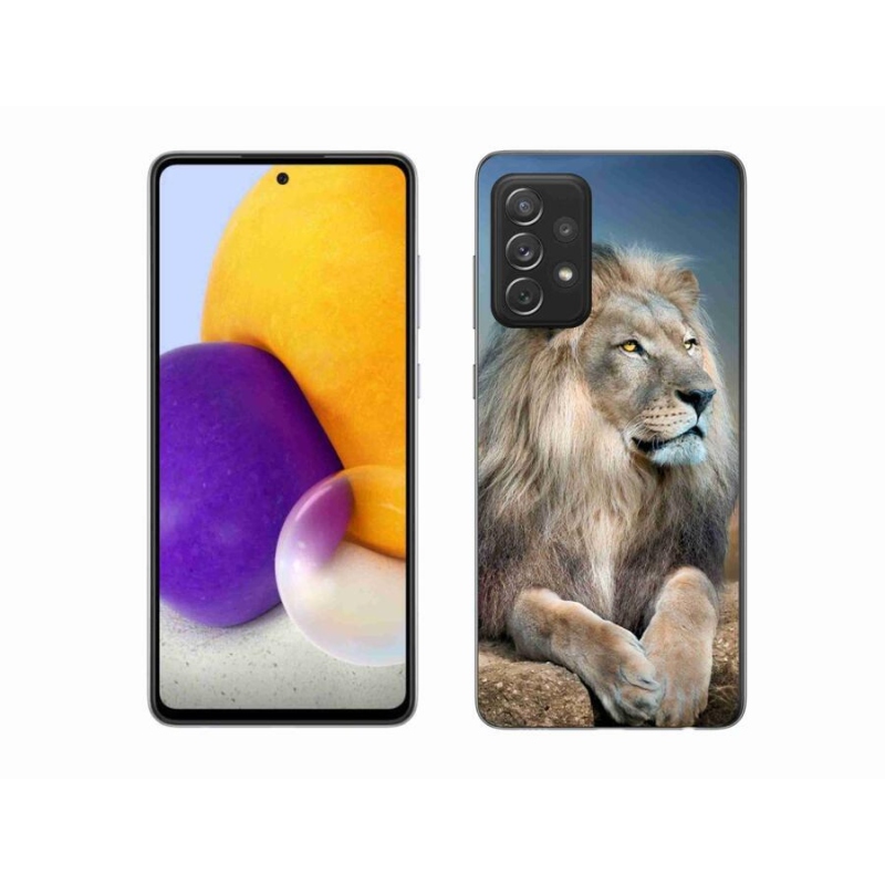 Gelový obal mmCase na mobil Samsung Galaxy A72/A72 5G - lev 1