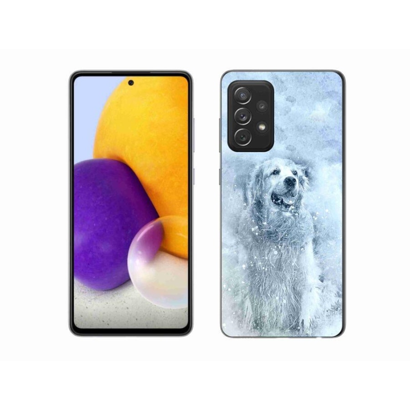 Gelový obal mmCase na mobil Samsung Galaxy A72/A72 5G - retrívr