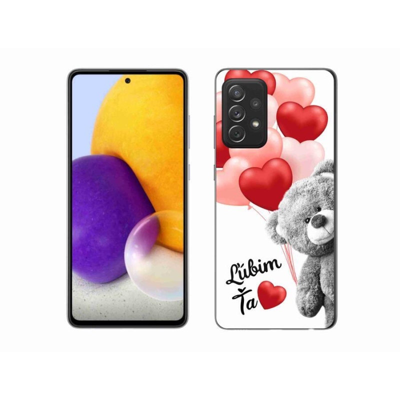 Gelový obal mmCase na mobil Samsung Galaxy A72/A72 5G - ľúbim ťa sk