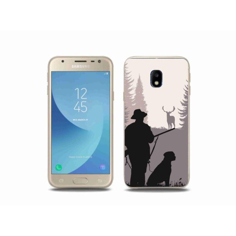 Gelový obal mmCase na mobil Samsung Galaxy J3 (2017) - lov 2